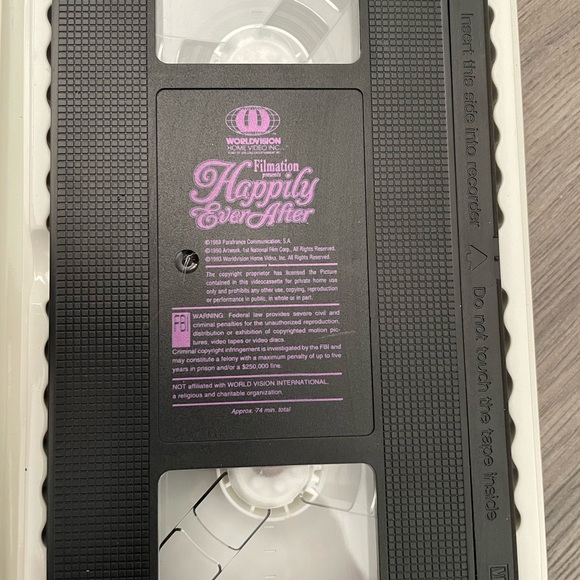 Happily Ever After VHS - Picture 3 of 4